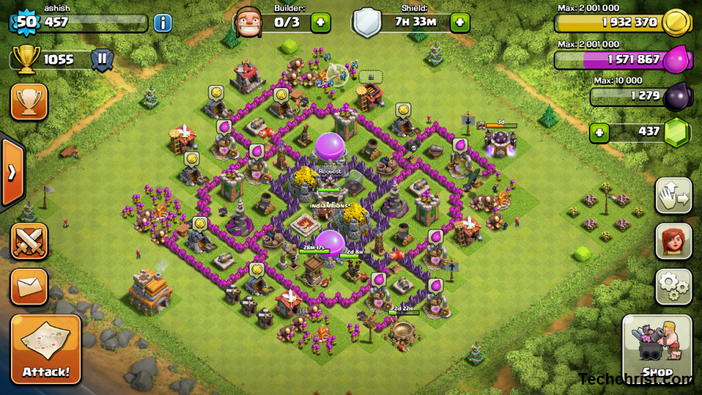 is there clash of clans for android