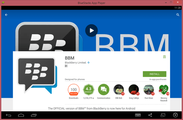 BBM for Android - PC/Windows/iOS/Mac