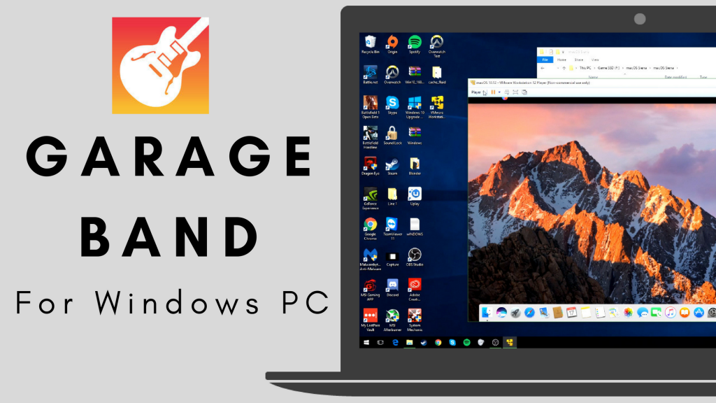 Garageband for PC- Windows/Android/Mac/iOS