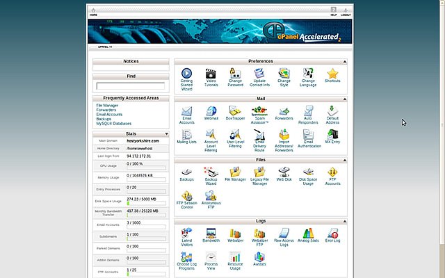 cpanel