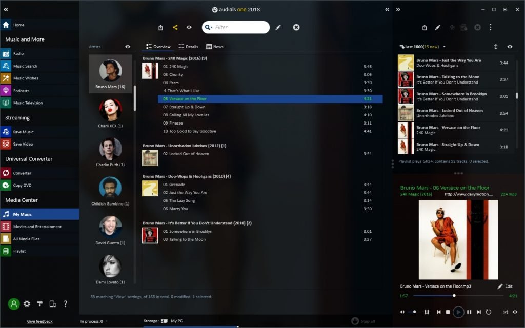 Audials One 2018 - A Complete Media Finder And Management Solution For Windows PCs