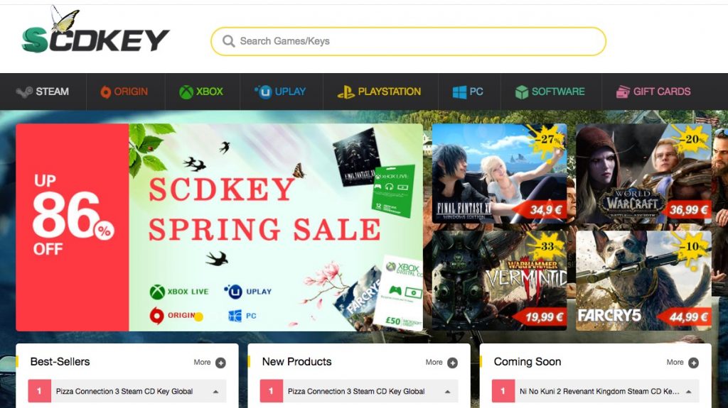 SCDKey.Com — The Best Key Marketplace To Get Your Dream Software At Dream Rates