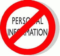 personal information don password mistakes security these dont digital transport auto internet quote any safety