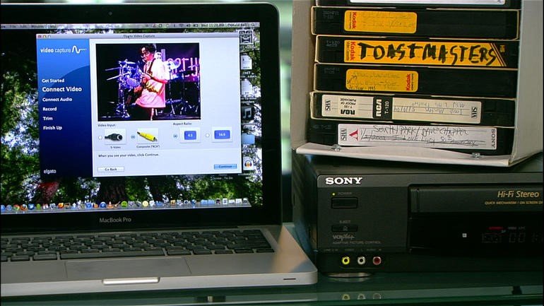 how to convert vhs to digital software