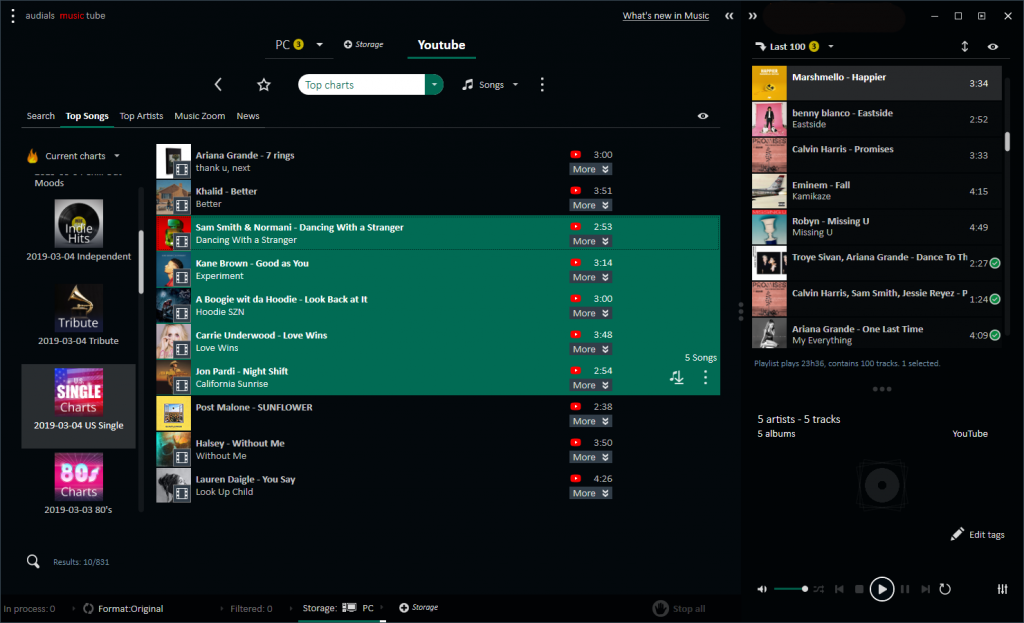 Audials Music Tube 2019 - The Most Powerful YouTube Downloader And Music Organizer