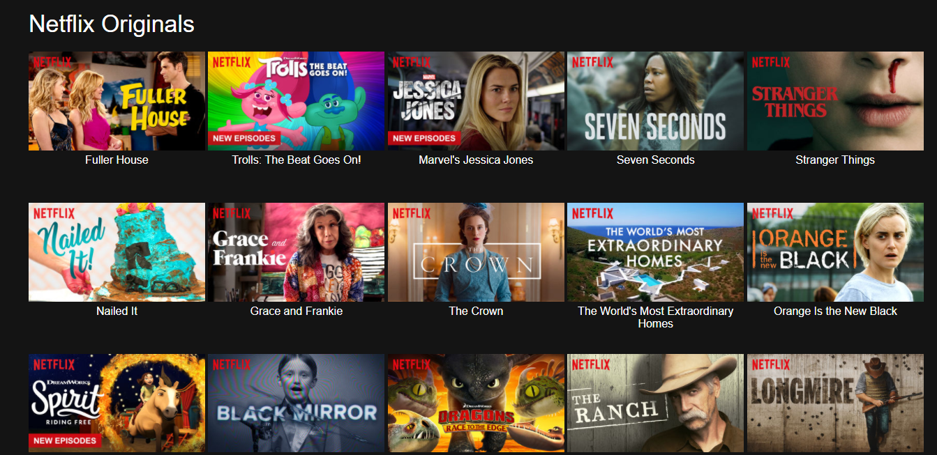 How to get sales american shows on netflix