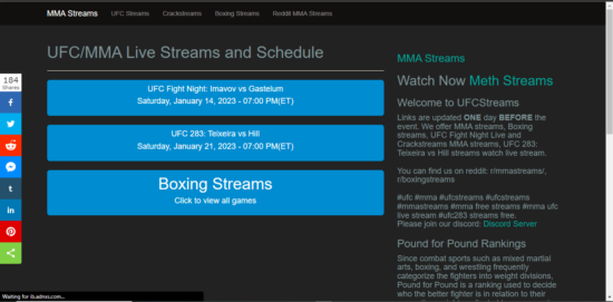 UFCSTREAMS.NET