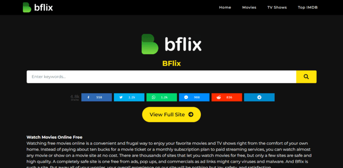 25 Best Bflix Alternatives To For Your Streaming Needs