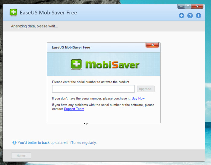EaseUS MobiSaver recover deleted apps