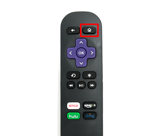 Roku Remote Home Button