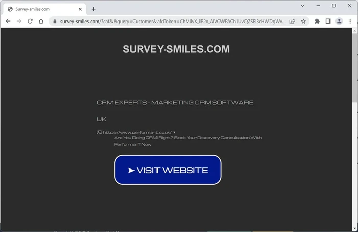 Survey smiles