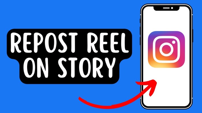 Instagram repost reel to story