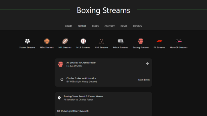 16 Best Boxing Streams Alternatives for 2023