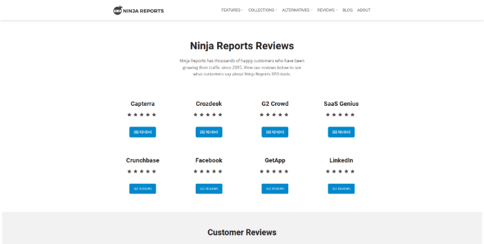 Ninja Reports