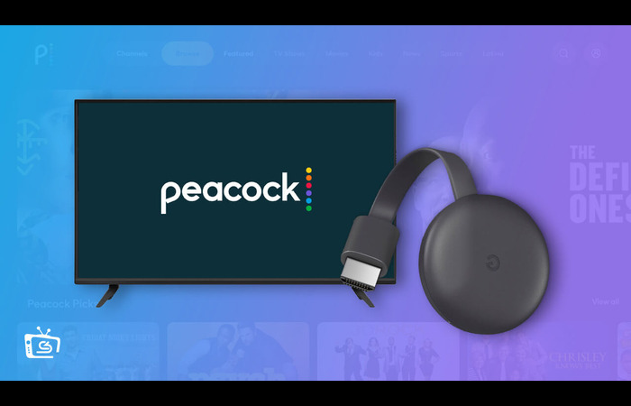 Peacock TV activation on Chromecast