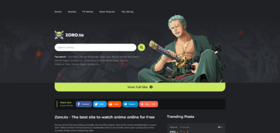 18 Zoro.to Alternatives for 2024 to Help You Stream Anime Like a Pro