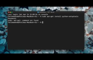 apt-get command not found