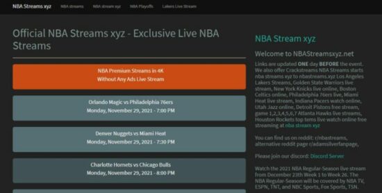 NBAStreams