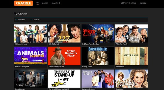 Activate Crackle.com On Android_TV