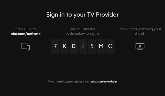 Activate abc.com On Android TV