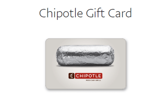 Activate Chipotle.com Card