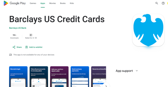 Activate BarclaysUS.com Card With BarclaysUS.com App