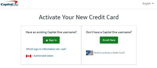 CapitalOne.com Card Activation Common Errors