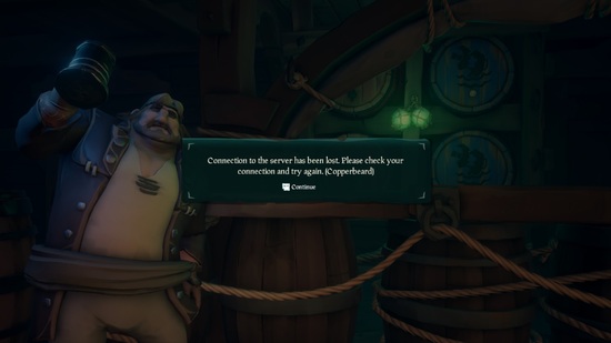 Common Sea of Thieves Server Issues