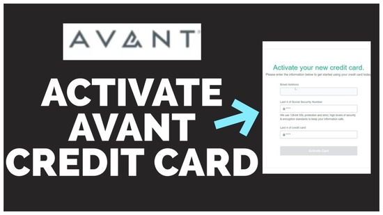 How to Activate Avant.com Card With Avant.com App