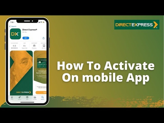 How to Activate usdirectexpress.com Card With usdirectexpress.com App