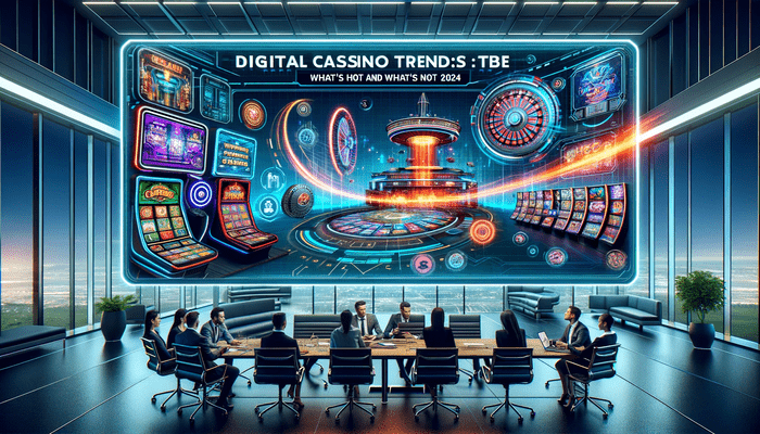 Digital Casino Trends: What's Hot and What's Not in 2024