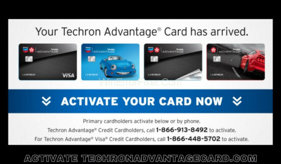 Techronadvantagecard.com card activation common errors