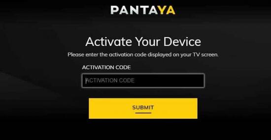 Activate pantaya.com On Android TV