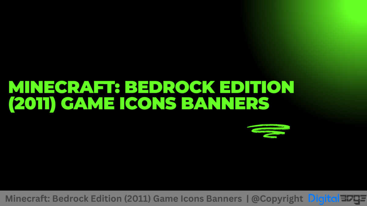 Minecraft: Bedrock Edition (2011) Game Icons Banners