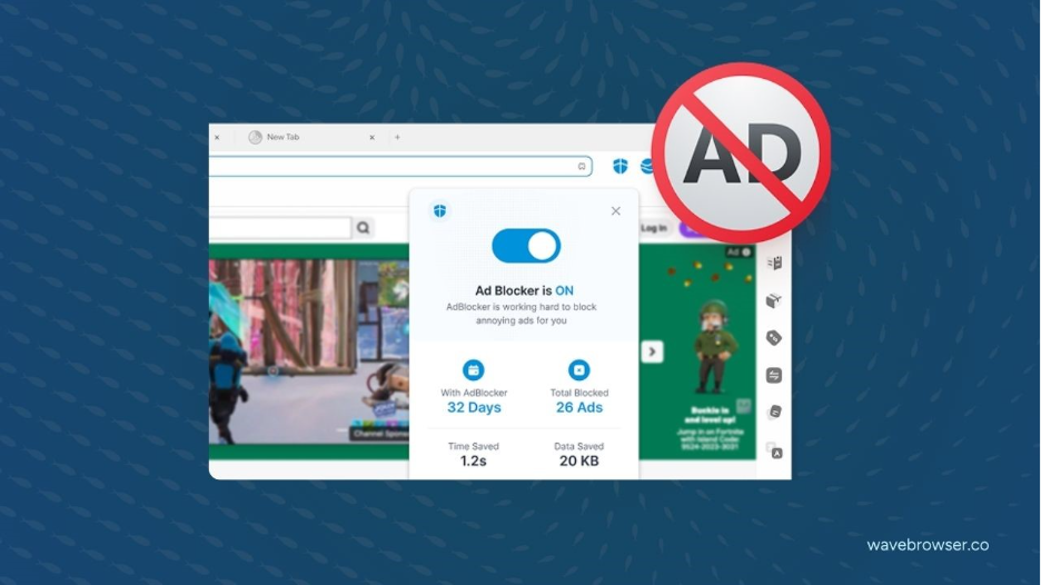 Ad blocking can make supporting pages less distracting